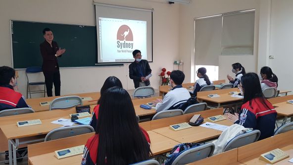 SYDNEY ACADEMY BỒI DƯỠNG HỌC SINH GIỎI TẠI TRƯỜNG THCS TRƯNG VƯƠNG - HUYỆN MÊ LINH